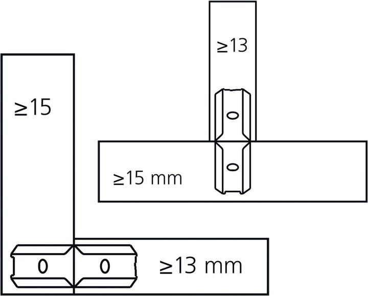 Actual product image Lamello TENSO P-14 connector with preload function (Connection fitting, 160 pcs.)