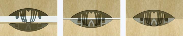 Actual product image Lamello TENSO P-14 connector with preload function (Connection fitting, 160 pcs.)