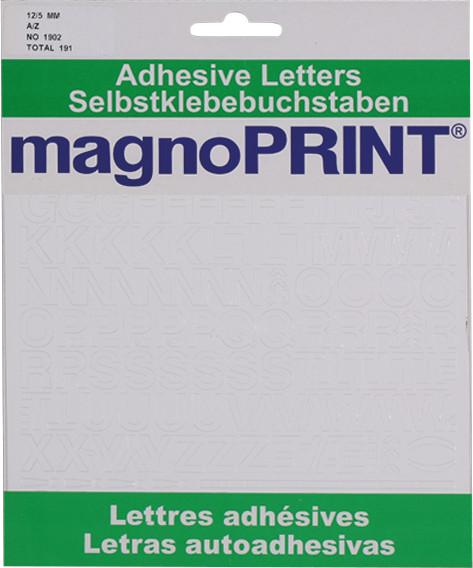 Produktbild Magnoprint Selbstklebebuchstaben