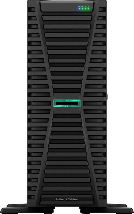 Produktbild HPE ProLiant ML350 Gen11 4410Y 12-core 1P -R MR408i-o 8SFF RPS Server (Intel Xeon Silver 4410Y, 32 GB, Tower Server)