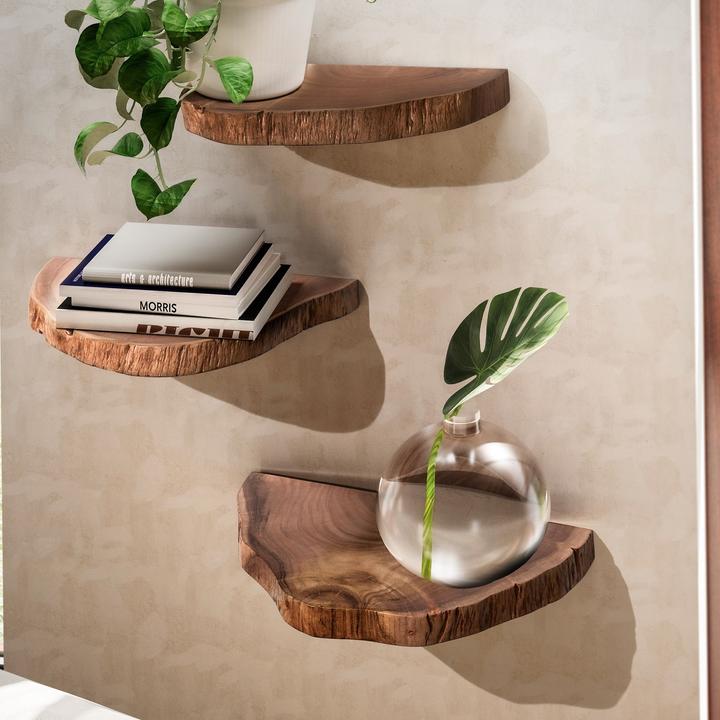 Produktbild Wohnling Wandregal (47 x 25 x 4 cm)