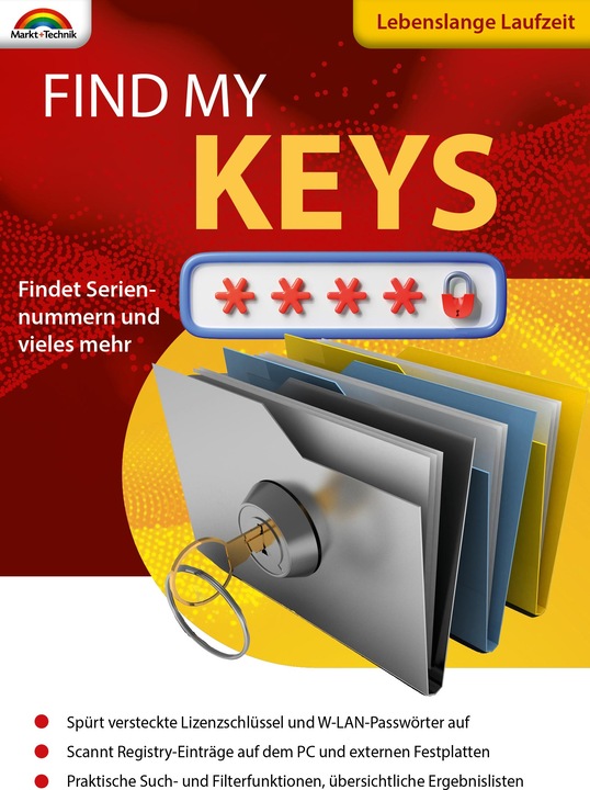Produktbild KEY Finder Elite Download Code (1 User, 1 Geräte/User, unbegrenzt)