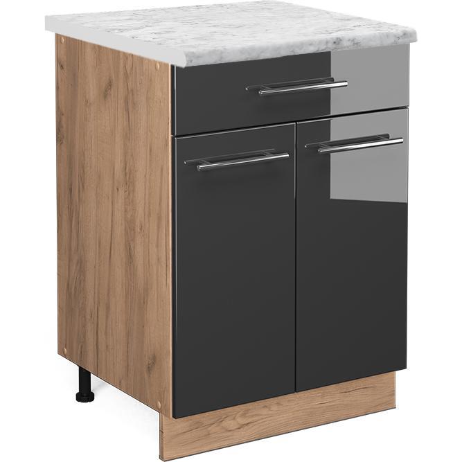 Vicco, Regal, Küchenunterschrank Fame-Line (60 x 60 x 81.5 cm)