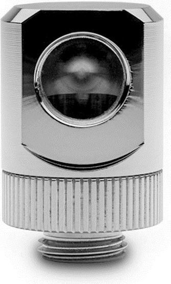 Actual product image EKWB EK-Torque Adapter 90 degrees G1/4 inch AG to G1/4 inch IG - rotatable, nickel