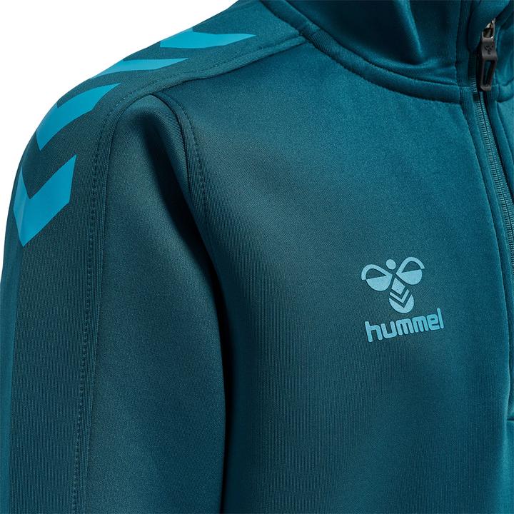 Actual product image hummel Core Xk Half Zip Poly Sweat Kids (140)