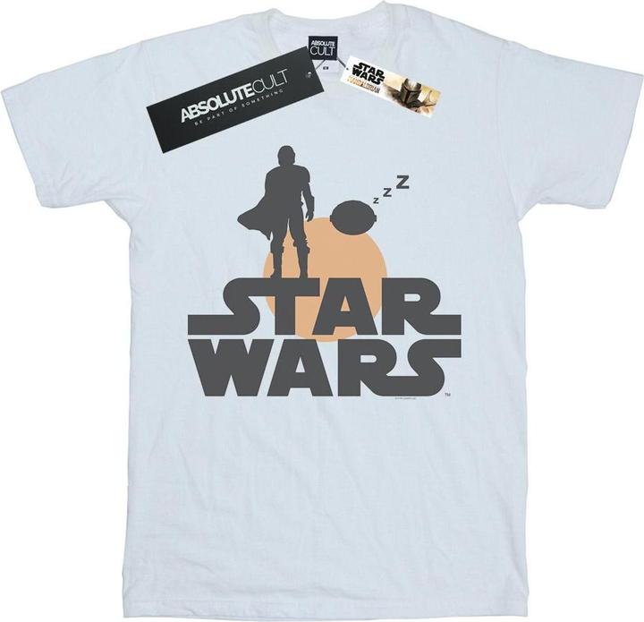 Produktbild Star Wars The Mandalorian Mando And The Child Silhouette TShirt (4XL)