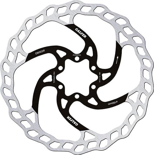 Actual product image Galfer Bike Wave Fixed MTB brake discs (180 mm)