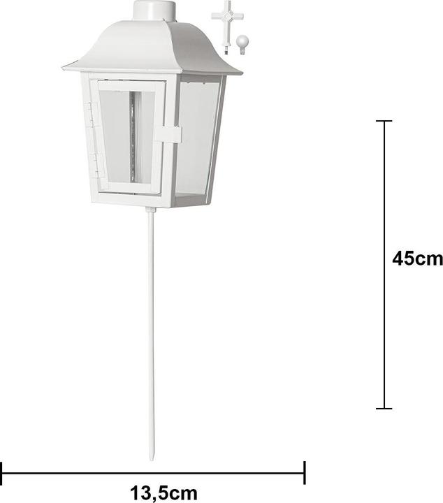 Actual product image Star Trading Serene (13.5 x 13.5 x 45 cm, 1 x)