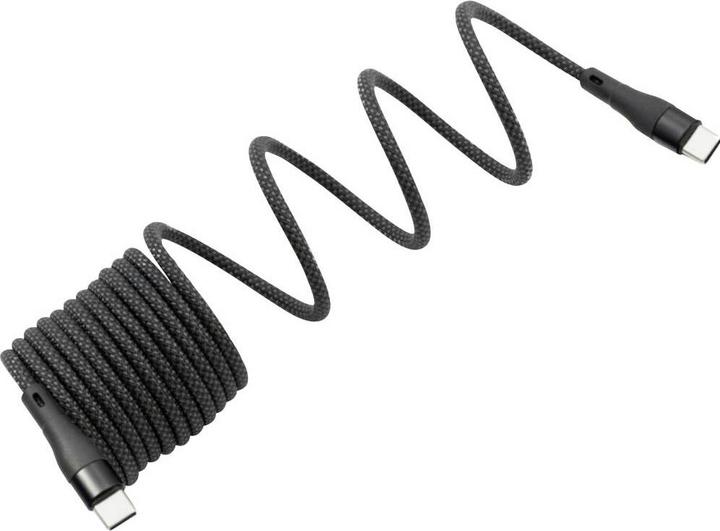 BKL Electronic USB-C® Kabel USB 2.0 USB-C® Stecker 1 m Schwarz Geflechtschirm 10 (1 m, USB 2.0, 100 W)