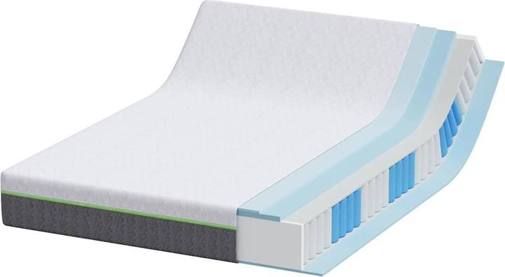 vidaXL Materasso (Nucleo della molla, Nucleo di schiuma, 140 x 200 cm)