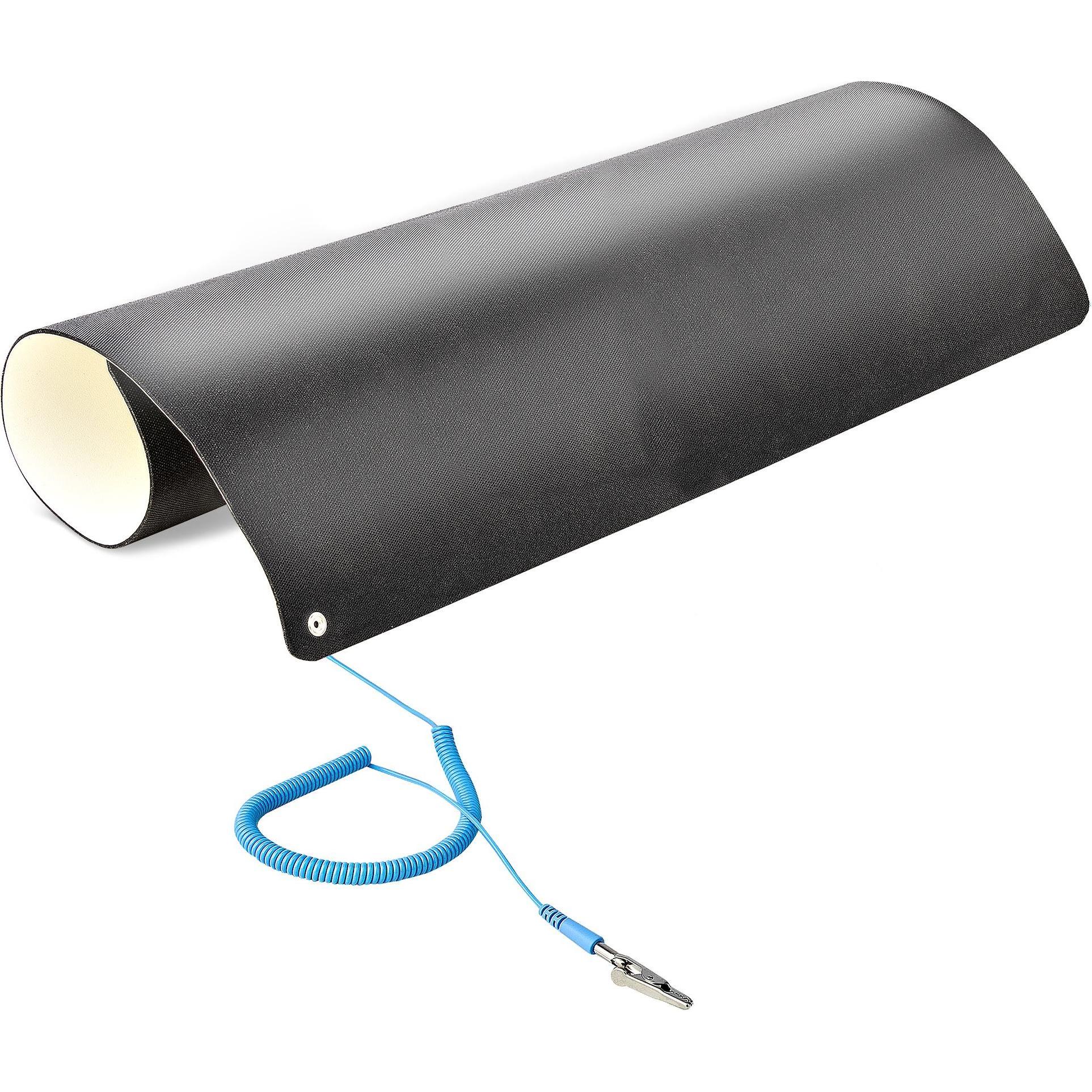 Thumbnail - StarTech com Anti Static Mat, ESD Mat for Electronics Repair, Anti Static Table/Desk Mat w/Detachabl, Mausmatte, Beige