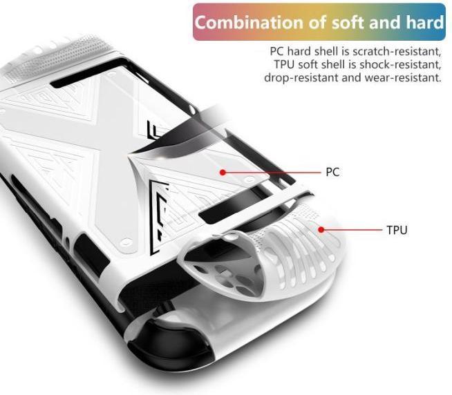 Actual product image MU Classic Nintendo Switch 2 Schutzhülle mit Ständer – X-Design (Switch 2)