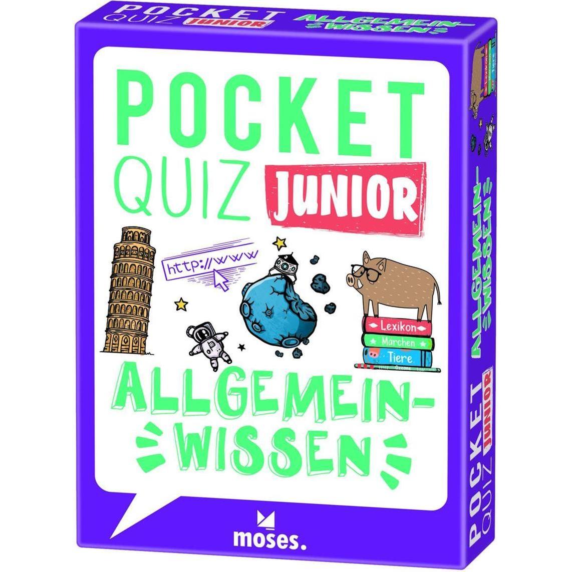 Thumbnail - Moses Pocket Quiz junior Allgemeinwissen (Deutsch)
