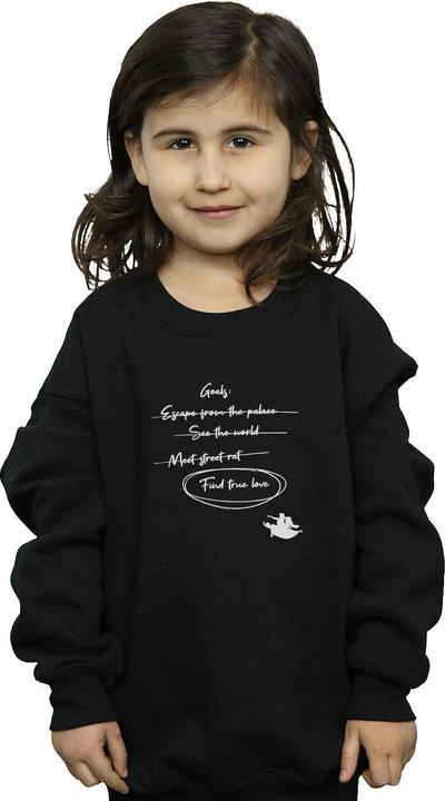 Produktbild Disney Aladdin Jasmine Goals Sweatshirt Mädchen (116)