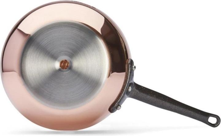 Actual product image de Buyer Conical Sauteuse Prima Matera Cast Iron Handle ø20cm (Copper, Stainless steel, 20 x 7.20 cm)