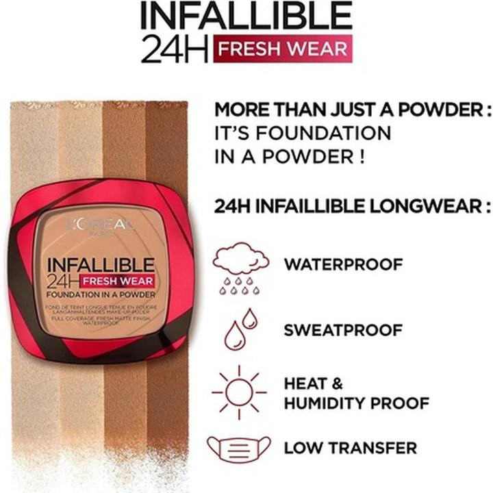 Immagine prodotto L'Oréal Paris Infaillible 24H Fresh Wear (260 Sole d'oro)