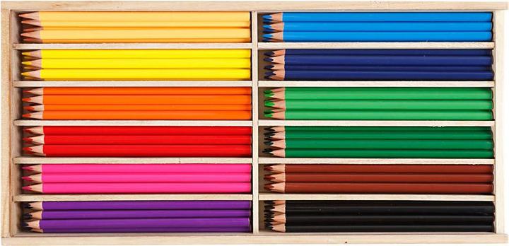 Productafbeelding Creativ Company Kleurpotloden, verschillende kleuren, 144 stuks. (Assortiment kleuren, 144 x)