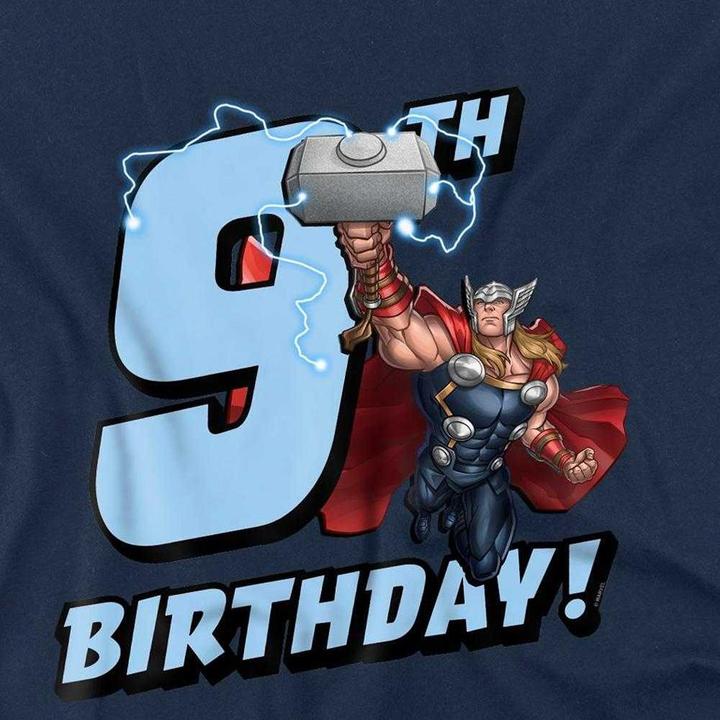 Produktbild Thor Sweatshirt 9 Geburtstag (116)
