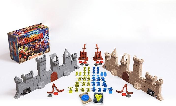 Image du produit Restoration Games Crossbows and Catapults : Fortress War + extension Builder's Bounty et Weapons Cache (Multilingue)