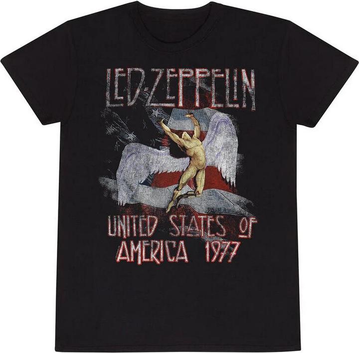 Led Zeppelin USA 77 TShirt (M)