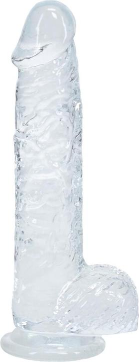 Image du produit RealRock Realistic Dildo with Balls - 5 / 12,7 cm - Transparent