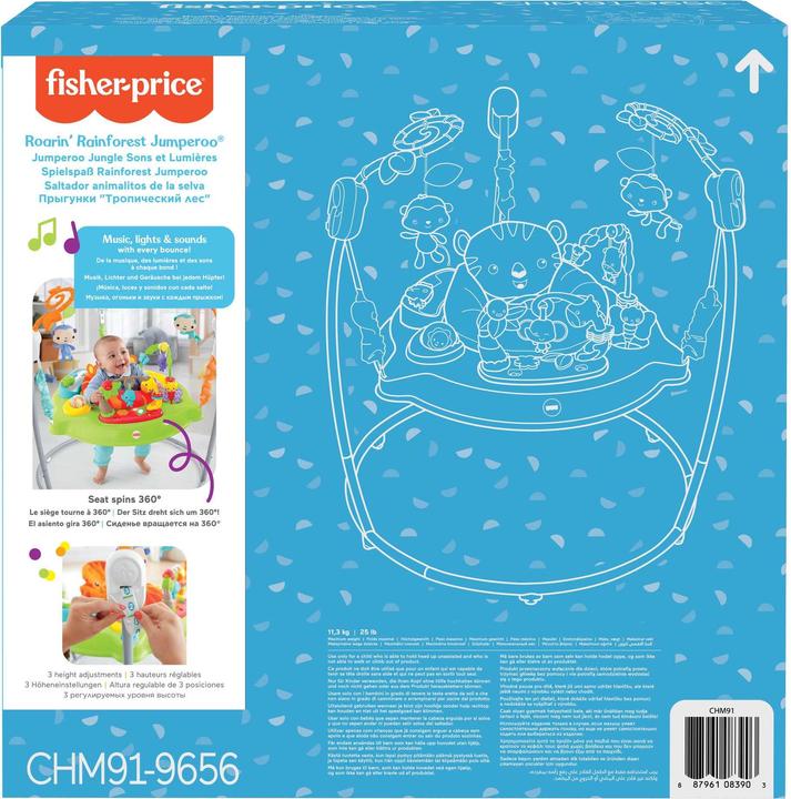 Image du produit Fisher-Price Le plaisir du jeu Rainforest Jumperoo