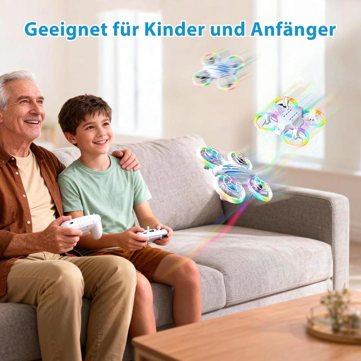 Produktbild Baldr AC09 Mini-Drohne für Kinder mit LED-Lichtern