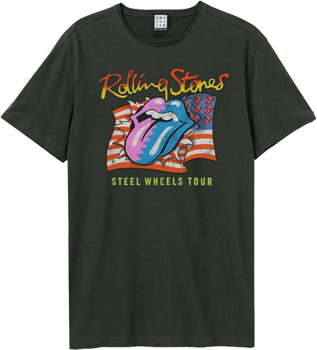 Produktbild Amplified Erwachsene Steel Wheels The Rolling Stones TShirt (XS)