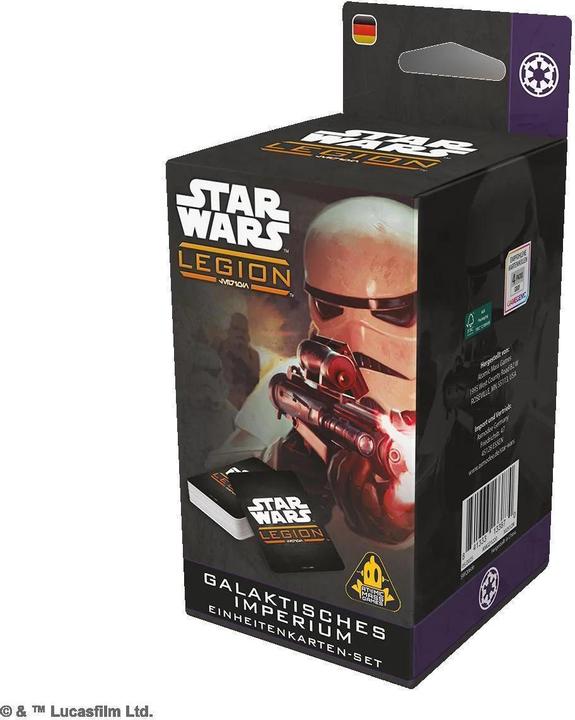 Produktbild Atomic Mass Games Star Wars: Legion – Galaktisches Imperium Einheitenkarten-Set