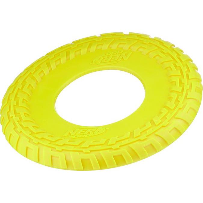 Jouet Chien – Nerf Frisbee coloris aléatoire Jaune ou Bleu