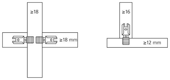 Image du produit Lamello Connecteur DIVARIO P-18 (600 pcs)