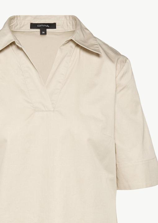 Produktbild Comma Kleid Kleid mit Tunika-Ausschnitt und Hemdkragen (38)