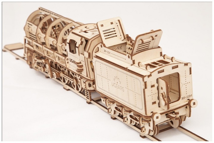 Immagine prodotto Ugears Locomotiva a vapore con tender