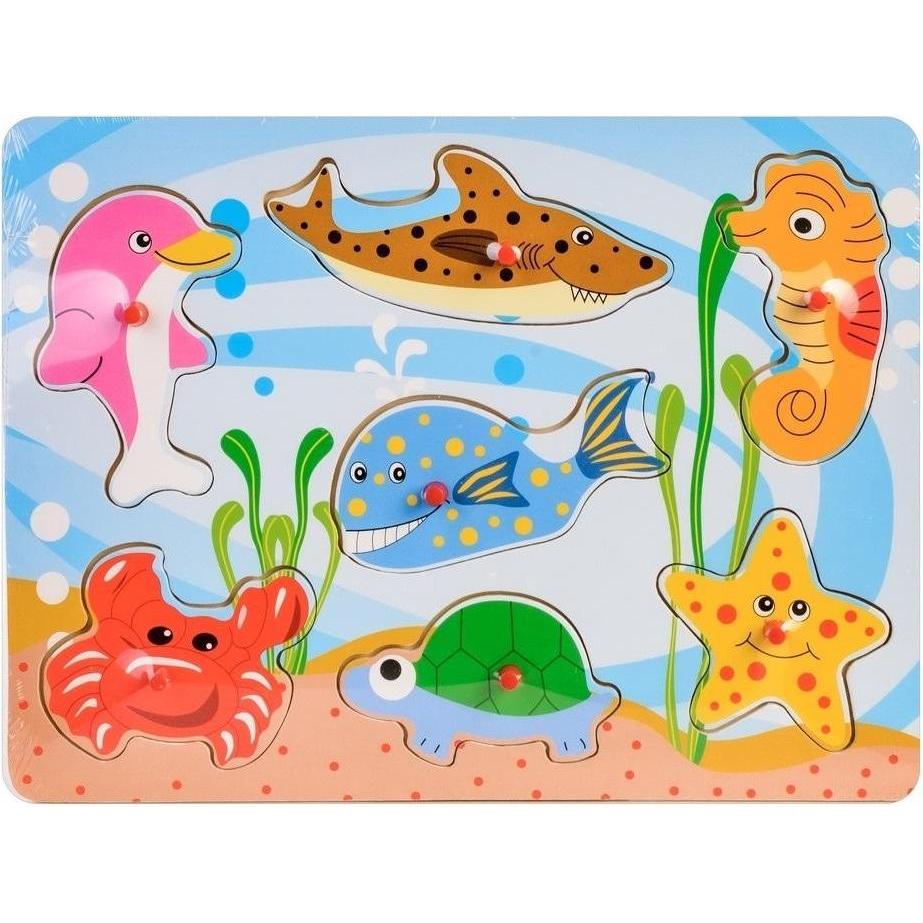 Daff Holzpuzzle - Meerestiere (47604860)