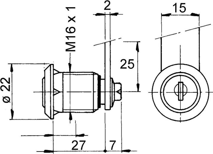Produktbild Rohner Verschluss-Zylinder (Verschlusszylinder)