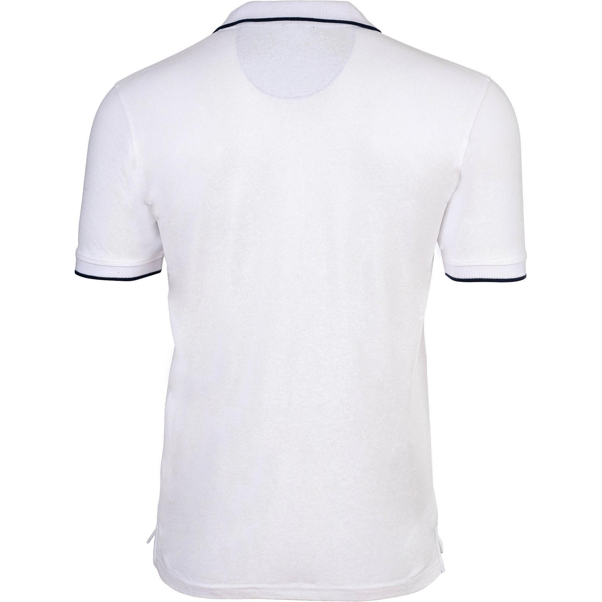 Thumbnail - U.S. Polo, Herren, Shirt, Polo Poloshirt Kurzarmshirt Shortsleeve - 902, Weiss, (3XL)