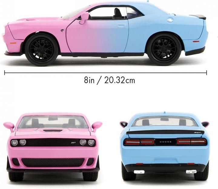 Immagine prodotto Jada Sfumature di rosa 2015 Dodge Challenger 1:24