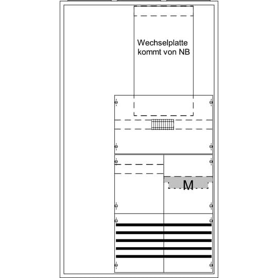 Thumbnail - Striebel & John, Verteilerschrank Zubehör, STR KS458 M-Schrank fÃ¼r WP 3/5A