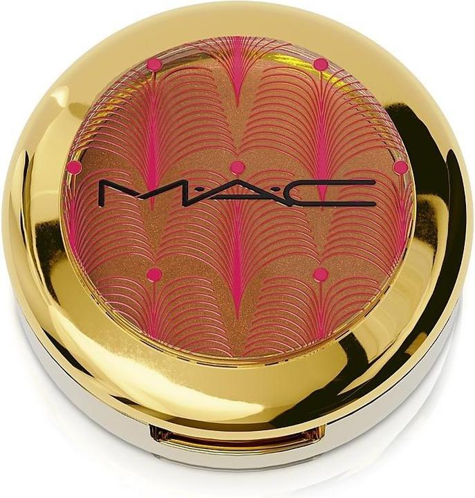 Actual product image MAC Cosmetics Skinfinish Metallic Cream Blush Glowing Treasure (Glowing Treasure)