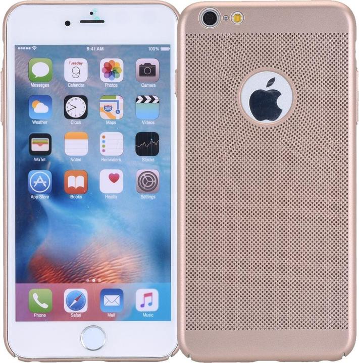 Produktbild König Design Apple iPhone 6 / 6s Plus Hülle Case Handy Cover Schutz Tasche Schutzhülle Gold (Apple iPhone 6 Plus)