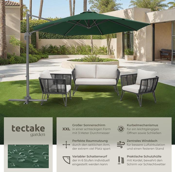 Produktbild tectake Ampelschirm (3 m)