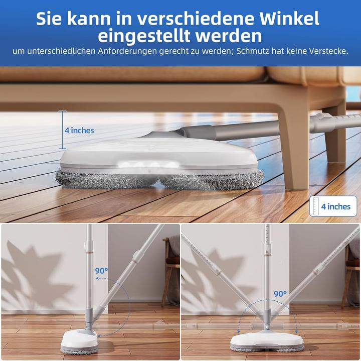 Actual product image Redkey M1 Electric Mop Cordless Handheld Spraymop Floor Mop LED