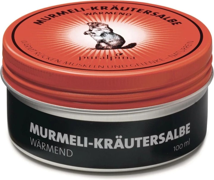 Immagine prodotto Puralpina Unguento a base di erbe Murmeli che riscalda (1 x, 100 ml, 120 g)