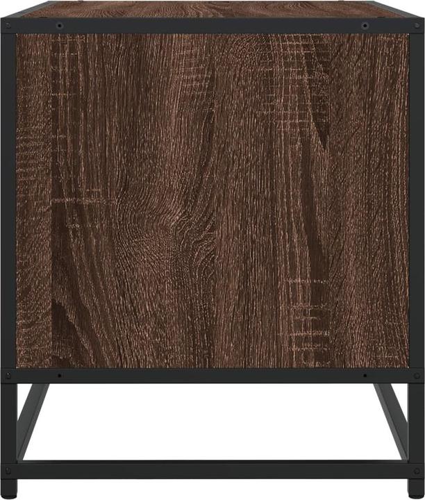 Actual product image vidaXL TV cabinet Lowboard TV cabinet TV table Brown oak look