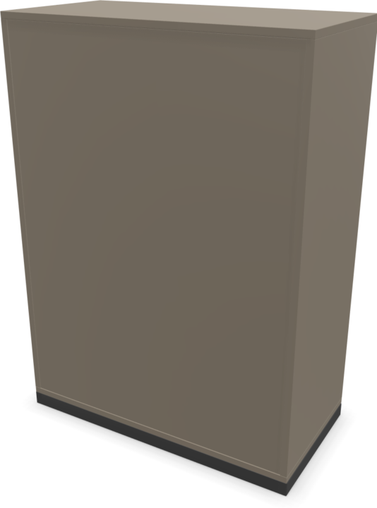 Image du produit Narbutas Choice Armoire à portes coulissantes (80 x 40 x 111,5 cm)