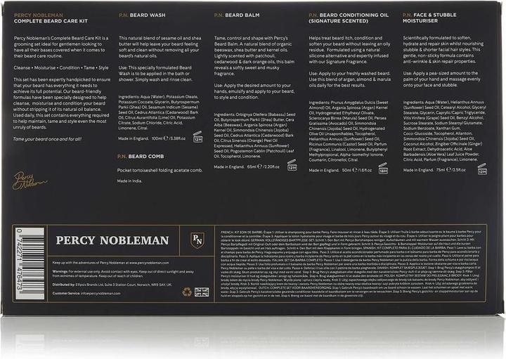Image du produit Percy Nobleman Kit de soins complets pour la barbe (100 ml)