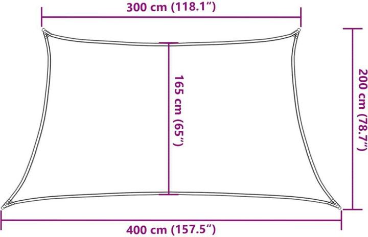 Produktbild vidaXL Kekona (400 x 200 cm)