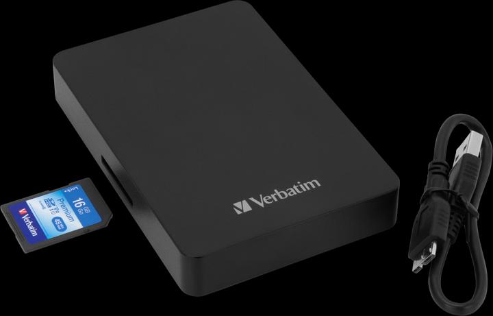 Image du produit Verbatim Store n Go USB 3.0 1 To + Lecteur + Carte SD 16 Go (1 To)