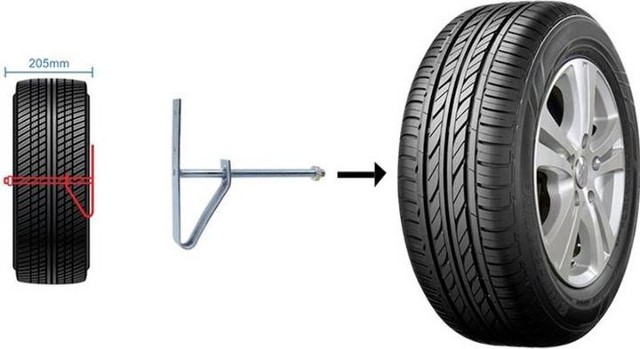 Actual product image ProPlus Tire wall holder