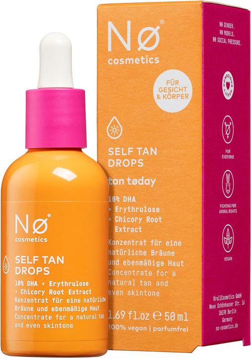 Produktbild Nø Cosmetics tan tøday Self Tan Drops (50 ml)